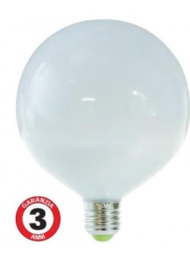 LAMPADINA GLOBO SATINATA E27 LED